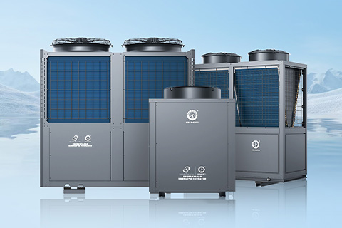 熱焰系列-商用常溫熱水機組（頂出風）