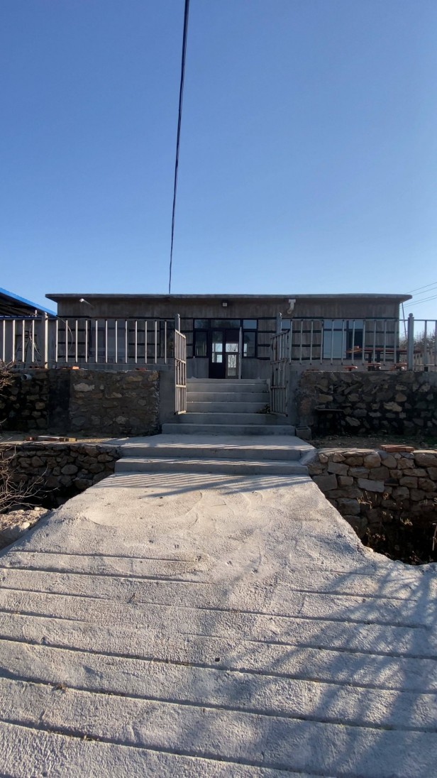 農(nóng)村自建房119平米空氣能全屋地暖